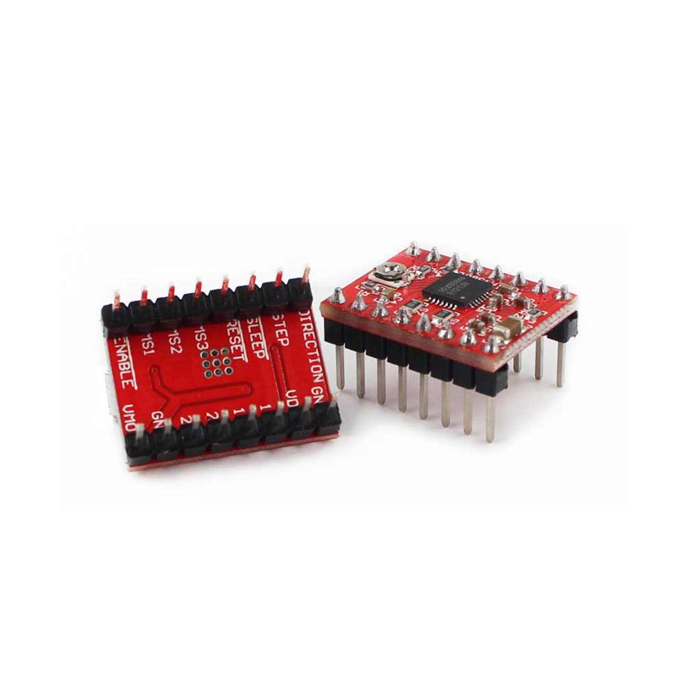 درایور استپر موتور A4988 قرمز رنگ / Reprap A4988 Stepper Motor Driver