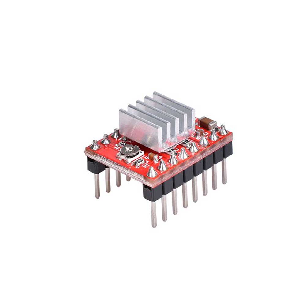 درایور استپر موتور A4988 قرمز رنگ / Reprap A4988 Stepper Motor Driver
