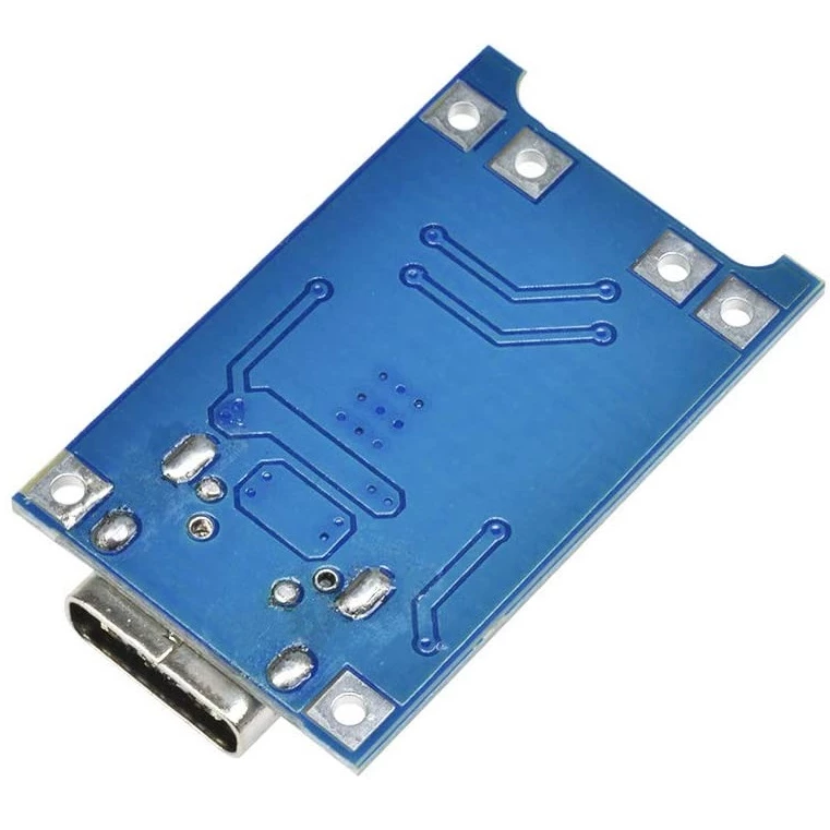 ماژول شارژر باتری لیتیومی TC4056 / TP4056 با USB TYPE C و مدار محافظ