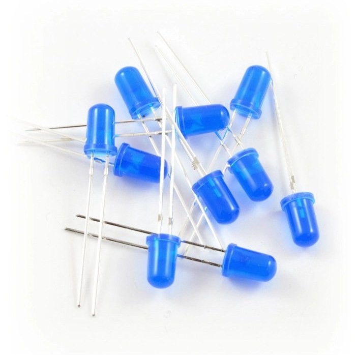 ال ای دی 5 میلی متری آبی