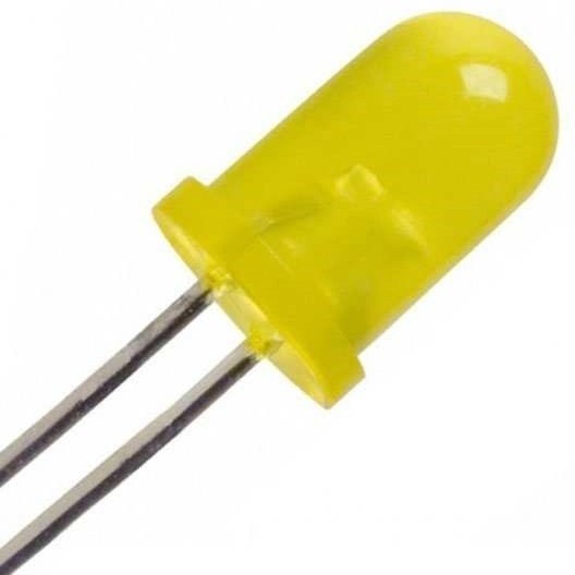 ال ای دی 5 میلی متری زرد