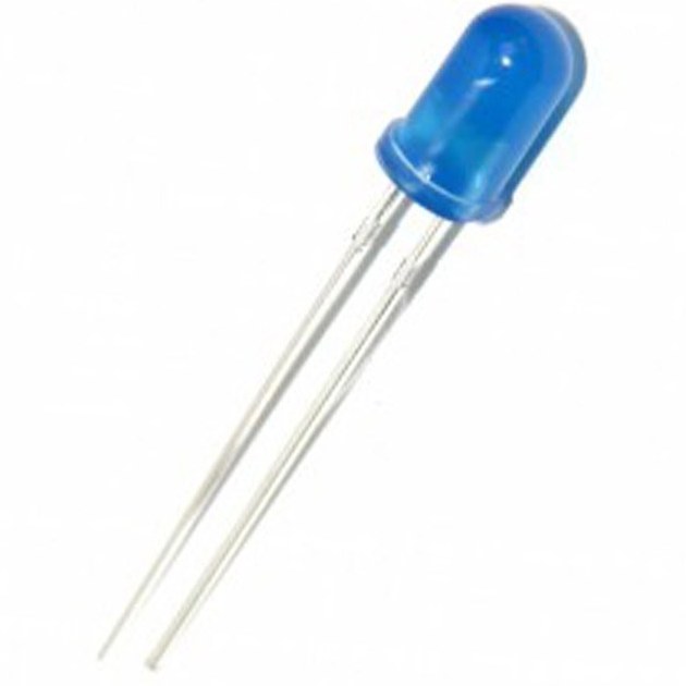 ال ای دی 5 میلی متری آبی