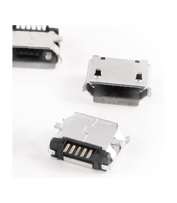 کانکتور مادگی micro USB روبردی