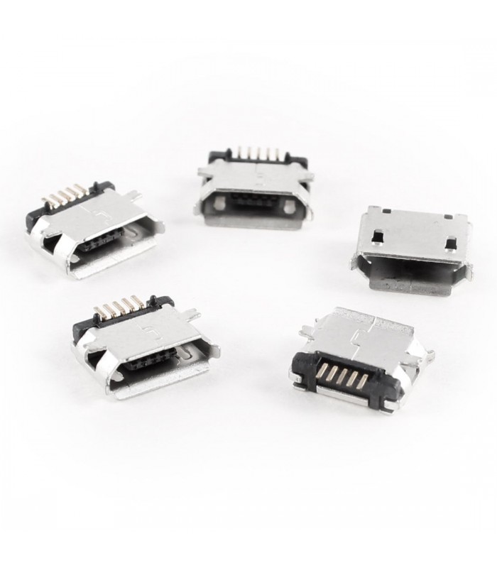 کانکتور مادگی Micro USB روبردی SMD