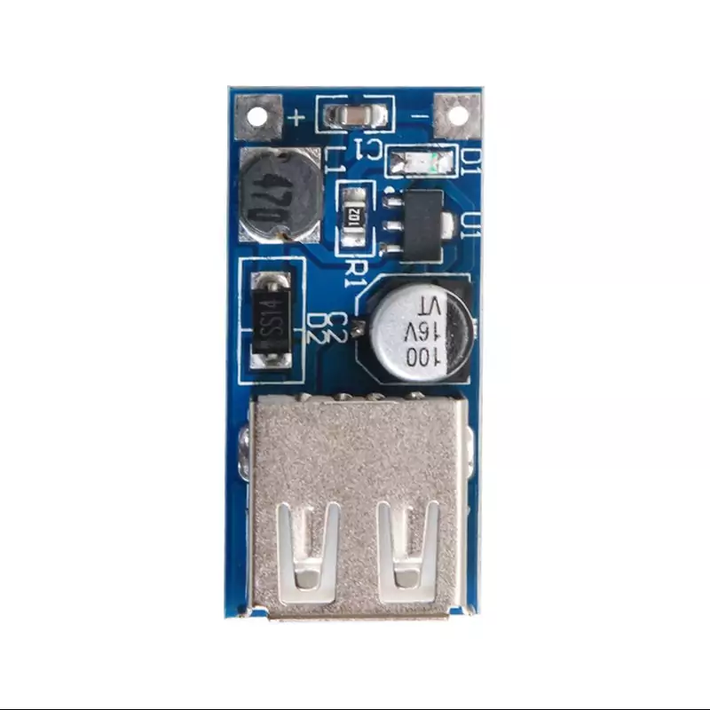 ماژول رگولاتور DC به DC افزاینده دارای خروجی 600mA 5V USB
