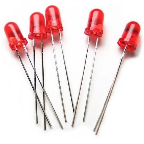 led سبز مات 5 میلیمتر