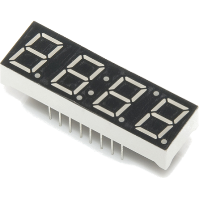 سون سگمنت چهار رقمی 16*40 | کاتدمشترک | قرمز