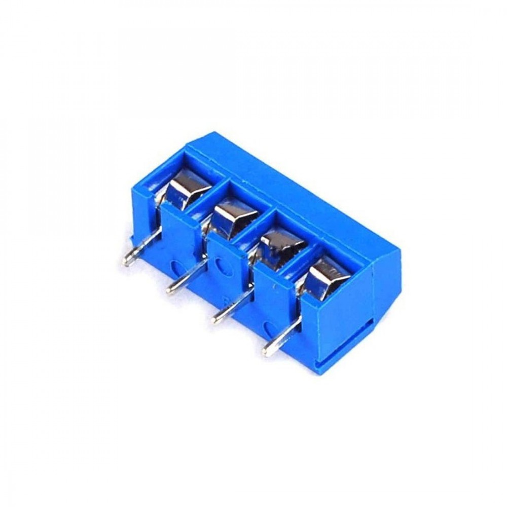 ترمینال پیچی 4 پین KF301 - کانکتور روبردی آبی با کیفیت بالا